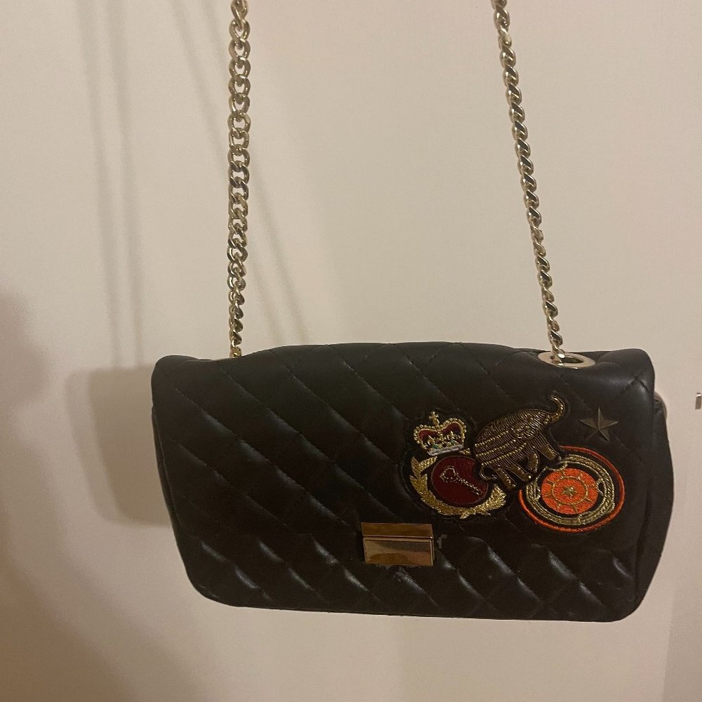 Sold— Zara Shoulder Bag Handbag Black Purse